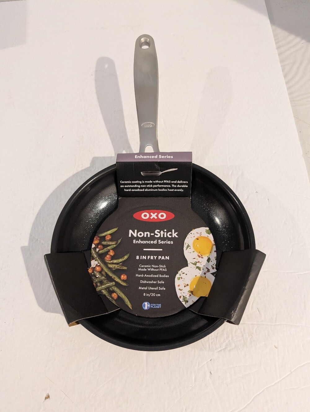 OXO 8" Non Stick Ceramic Fry Pan New